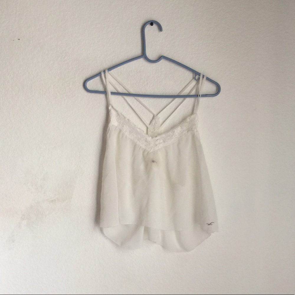 White tank top